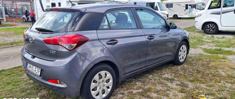 Hyundai i20 cena 28900 przebieg: 199000, rok produkcji 2017 z Tuliszków małe 67